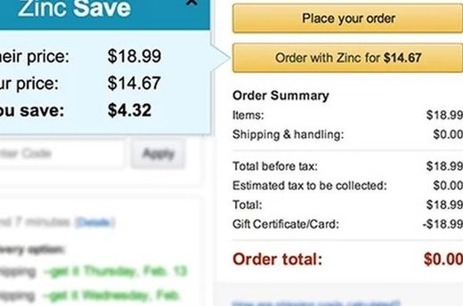 Zinc Save
