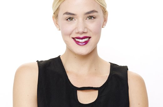 Light Eye + Bold Plum Lip