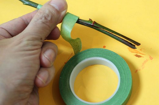 Tape the Stems