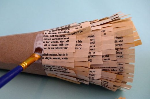 Adding the Fringed Paper