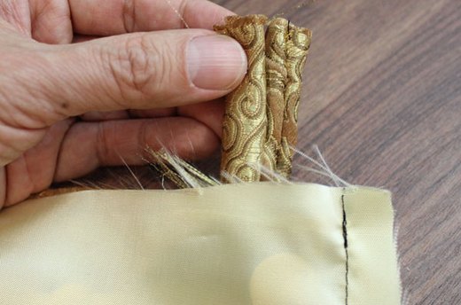 Place the Loop Inside the Stocking
