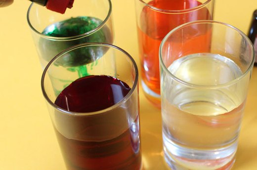 Prepare the Food Coloring
