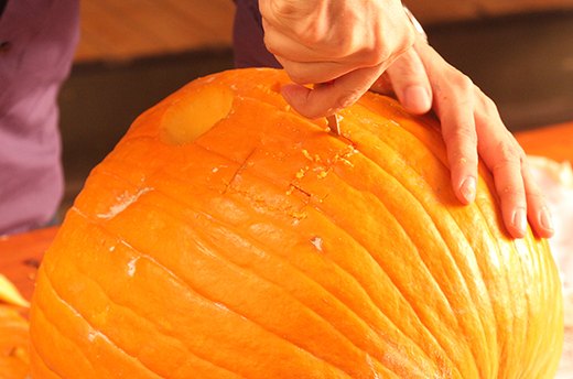 Carving the Pumpkin