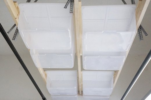How to Build a Garage Storage Bin Rack