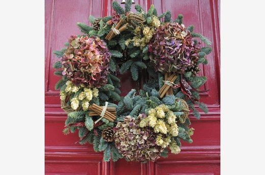 Dried Floral Wreath