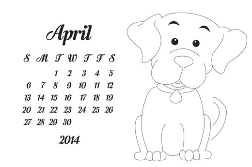 April