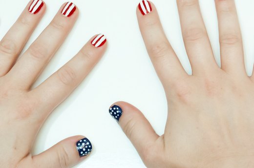 Paint Yourself Patriotic: Red, White & Blue Nails