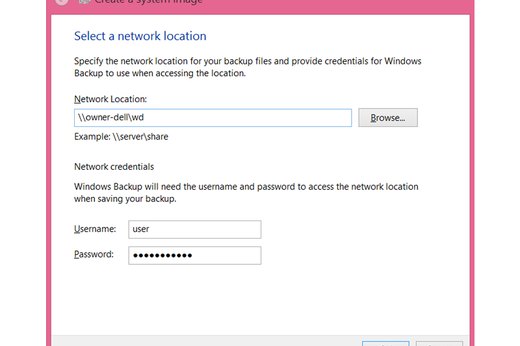 Saving to a Network Drive