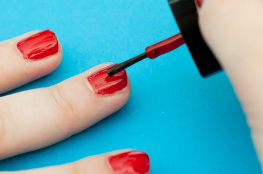 Apply Red Polish