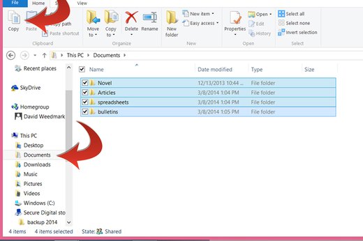 Copying Folders