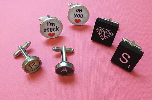 Gift for Guys: Customized Cuff Links