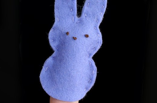 Variation: Bunny Finger Puppet