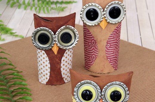 Earth Day Eco Owls