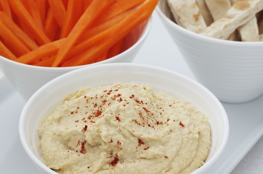 Toasted Whole-Wheat Pita Chips and White Bean Hummus