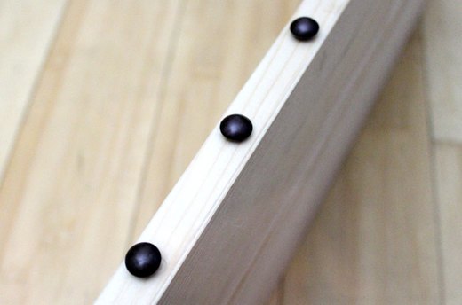 Nail the Upholstery Tacks to the Wood
