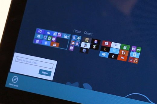 Name a Group of Tiles on the Start Screen in Windows 8