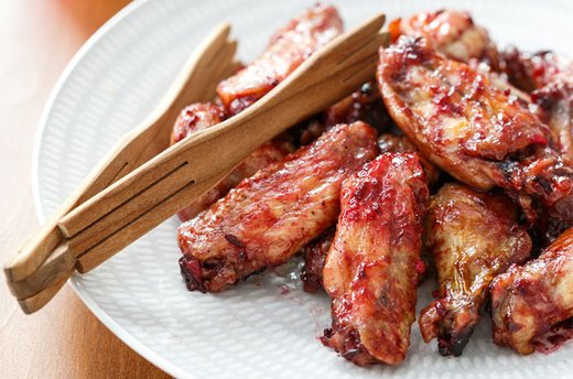 Jammin’ Spicy Plum Chicken Wings
