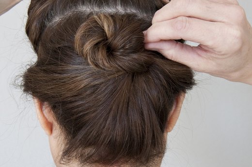 Look #1: Effortless, Voluminous Updo