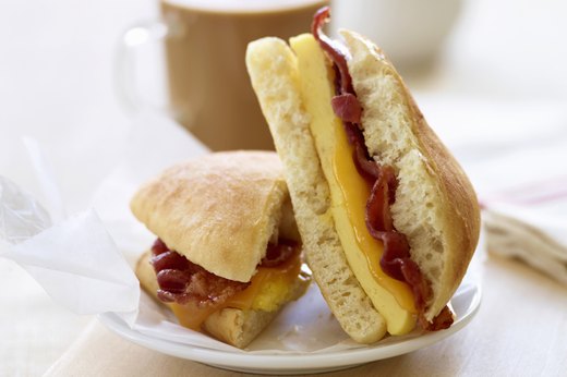 Bacon, Egg and Cheese Sandwiches