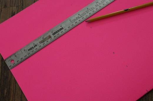 Cut the Poster board to Size