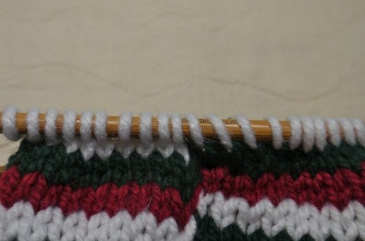 Begin Working the Heel
