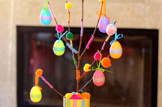Easter Decorating Ideas: The Egg Tree