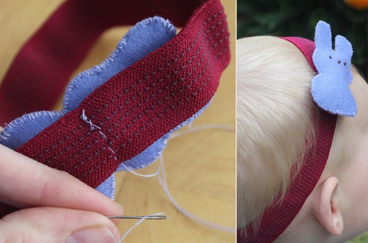 Variation: Headband Bunny