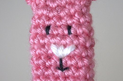 Embroider the Eyes and Mouth