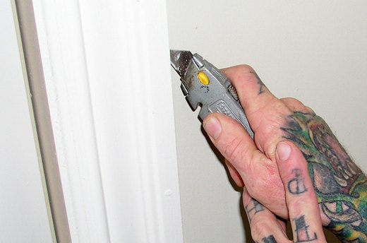 Cut the Caulking Seal