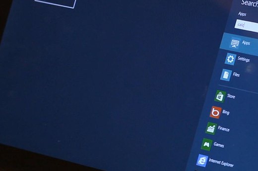 Find an App in Windows 8
