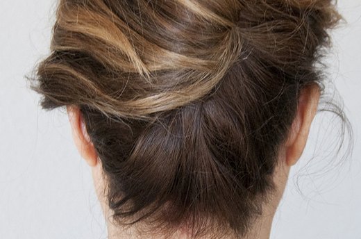 Look #2: Romantic French Twist