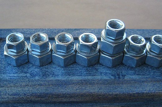 Glue Second Row of Hex Nuts