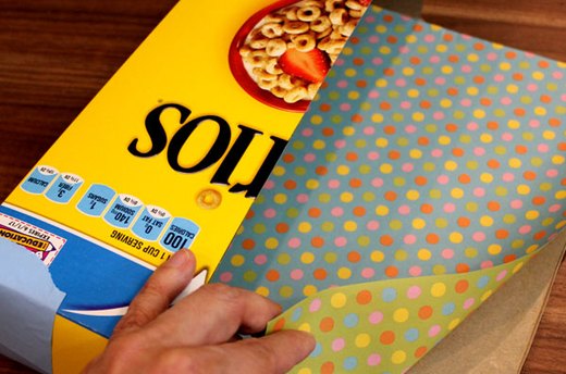 Cover the Inside Back with Paper