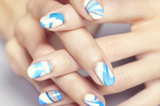 Marbled Nails