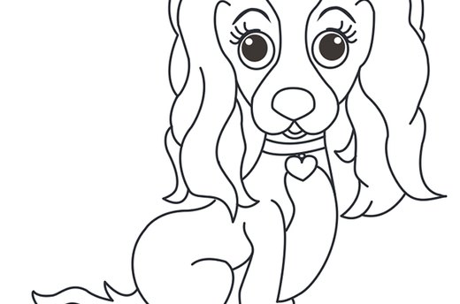 Cocker Spaniel Template