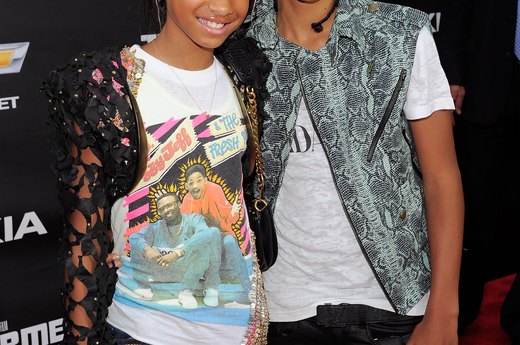 $5 million: Jaden Smith, 13 ; 4 million: Willow Smith, 10