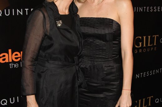 Blythe Danner and Gwyneth Paltrow