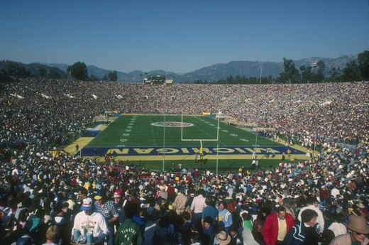 4. The Rose Bowl, capacity 91,500