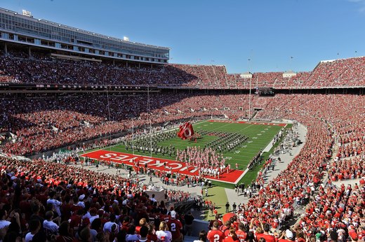 11. Ohio Stadium, capacity 102,329