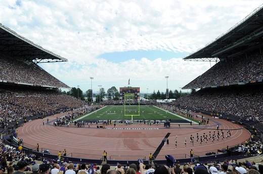12. Washington's Husky Stadium, capacity 72,500