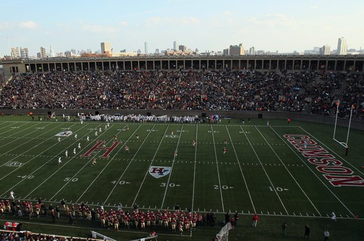 10. Harvard Stadium, capacity 30,323