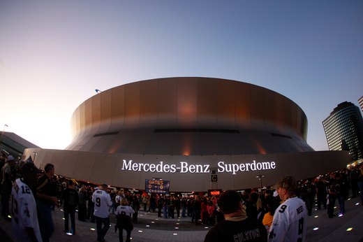 The Superdome and City Center