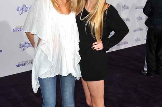 Heather Locklear and Ava Sambora