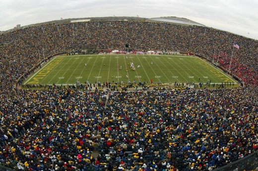 5. Michigan Stadium, capacity 109,901