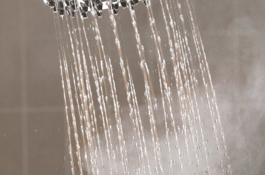Showering in Scalding Water