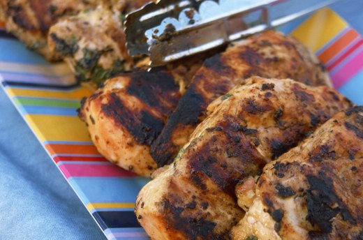 Grilled Brick Chicken