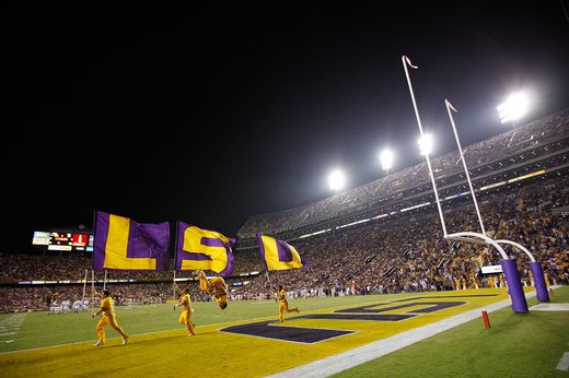 13. LSU's Tiger Stadium, capacity 92,542