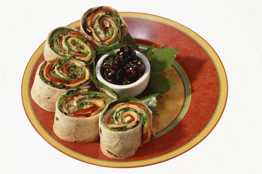 Swirly Turkey Wraps