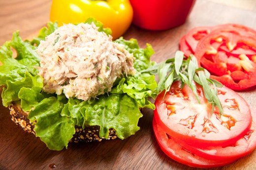 Cottage Cheese Tuna Melt