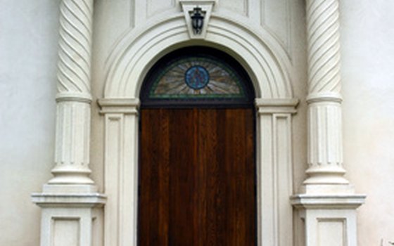 A church door from Old Town.
